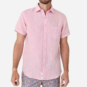 Rodd and Gunn Men’s Ellerslie Linen Shirt - L